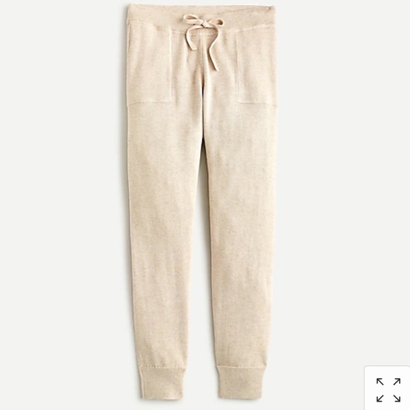 J Crew Cottoncashmere Jogger Pant 